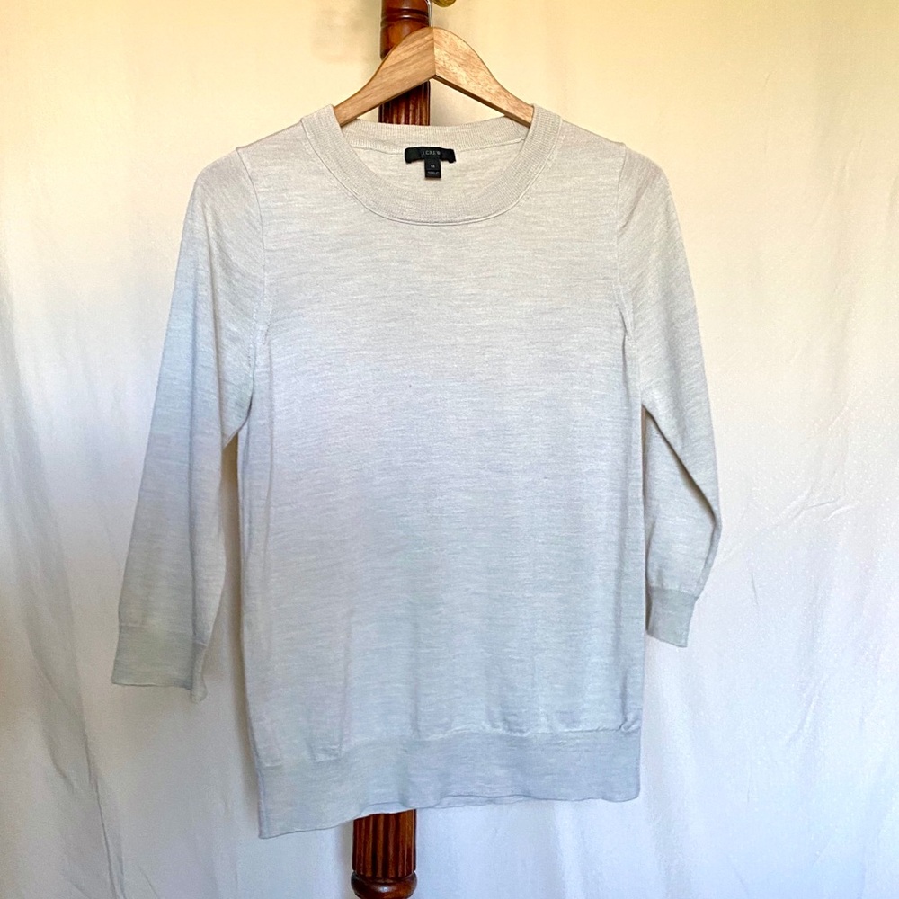J. Crew 3/4 Sleeve Sweater
